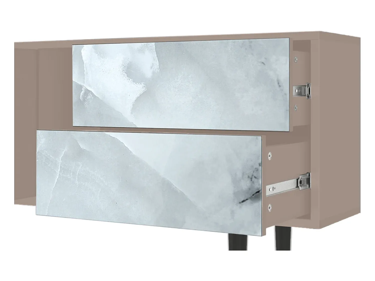 Móvel De Tv* Mueble de TV - 170х69х48 cm - T1 - The Onyx, Latte Bege