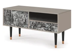 Clearance Mueble de TV - 115х59х48 cm - T3 - The Temptation, Areia Bege