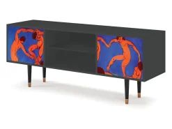 Móvel De Tv* Mueble de TV - 170х69х48 cm - T2 - The Dance by Matisse , Antracite Cinza antracite