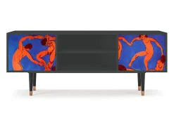 Móvel De Tv* Mueble de TV - 170х69х48 cm - T2 - The Dance by Matisse , Antracite Cinza antracite