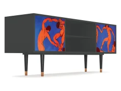 Móvel De Tv* Mueble de TV - 170х69х48 cm - T2 - The Dance by Matisse , Antracite Cinza antracite