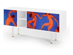Mueble de TV - 150х69х41 cm - T5 - The Dance by Matisse , Branco^ Móvel De Tv