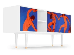 Mueble de TV - 150х69х41 cm - T5 - The Dance by Matisse , Branco^ Móvel De Tv