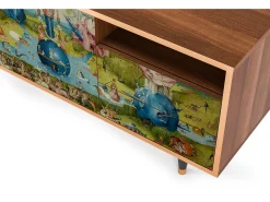New Mueble de TV - 125х56х41 cm - T7 - The Garden 2 by Bosch, Nogueira Castanho