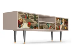 Móvel De Tv| Mueble de TV - 170х59х41 cm - T6 - The Younger - Spring, Latte Bege