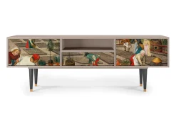 Móvel De Tv| Mueble de TV - 170х59х41 cm - T6 - The Younger - Spring, Latte Bege
