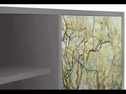 Móvel De Tv* Mueble de TV - 170х69х48 cm - T2 - The Branco Orchard, Cinza Cinzento