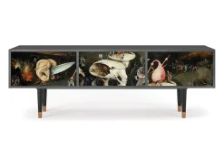 Móvel De Tv| Mueble de TV - 170х59х48 cm - T4 - The Garden 2, Antracite Cinza antracite
