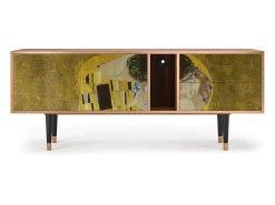 Mueble de TV - 170х69х48 cm - T1 - The Kiss by Klimt , Nogueira^ Móvel De Tv