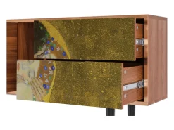 Mueble de TV - 170х69х48 cm - T1 - The Kiss by Klimt , Nogueira^ Móvel De Tv