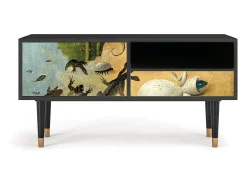 Móvel De Tv| Mueble de TV - 115х59х48 cm - T3 - The Garden by Bosch, Antracite Cinza antracite