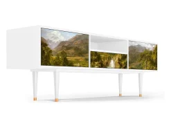 Online Mueble de TV - 170х59х41 cm - T6 - The Heart of the Andes , Branco Bege