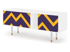 Mueble de TV - 170х69х48 cm - T1 - The Brightest Way, Branco^ Móvel De Tv