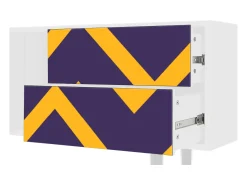 Mueble de TV - 170х69х48 cm - T1 - The Brightest Way, Branco^ Móvel De Tv