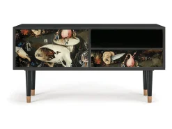 Clearance Mueble de TV - 115х59х48 cm - T3 - The Garden 2, Antracite Cinza antracite