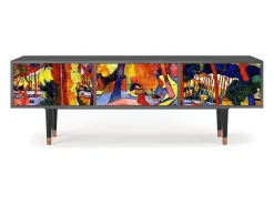 Mueble de TV - 170х59х48 cm - T4 - The Turning Road, Antracite^ Móvel De Tv