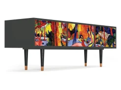 Mueble de TV - 170х59х48 cm - T4 - The Turning Road, Antracite^ Móvel De Tv