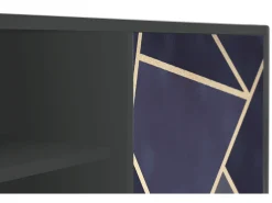 Online Mueble de TV - 170х69х48 cm - T2 - The Amethyst, Antracite Cinza antracite