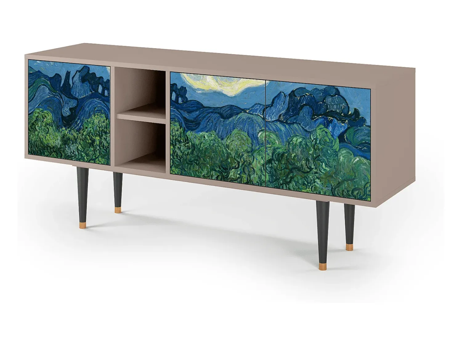 Best Mueble de TV - 150х69х41 cm - T5 - The Oil Trees, Latte Bege
