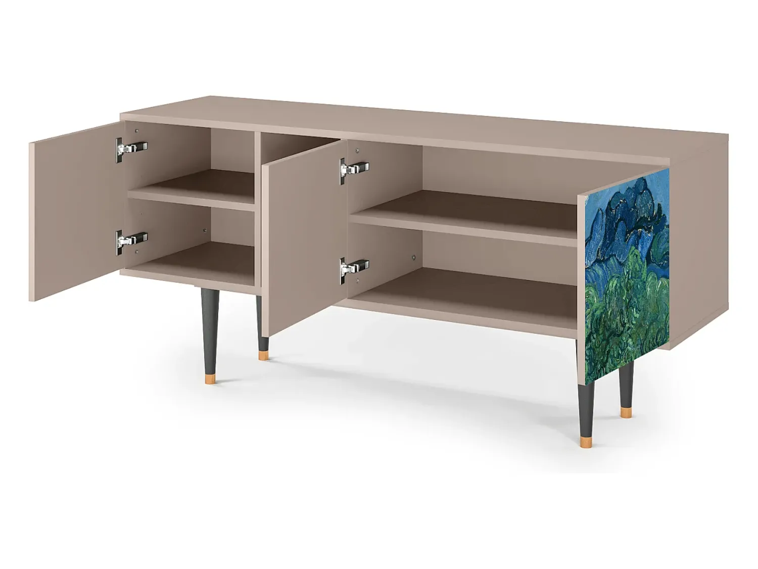 Best Mueble de TV - 150х69х41 cm - T5 - The Oil Trees, Latte Bege