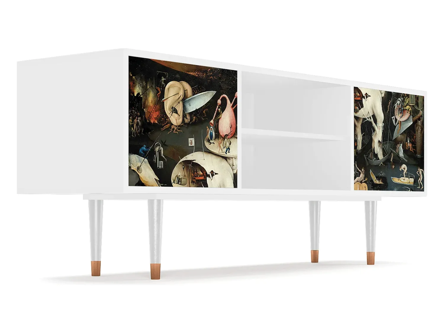Sale Mueble de TV - 170х69х48 cm - T2 - The Garden 2, Branco Bege