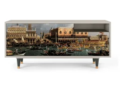 Hot Mueble de TV - 125х56х41 cm - T7 - The Bucintoro, Areia Bege