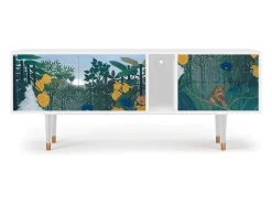 Best Mueble de TV - 170х69х48 cm - T1 - The Repast of the Lion, Branco Bege