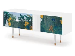 Best Mueble de TV - 170х69х48 cm - T1 - The Repast of the Lion, Branco Bege