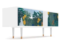 Best Mueble de TV - 170х69х48 cm - T1 - The Repast of the Lion, Branco Bege