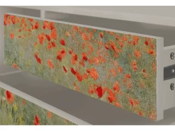 Online Mueble de TV - 170х59х48 cm - T4 - The Poppy Field , Areia Bege