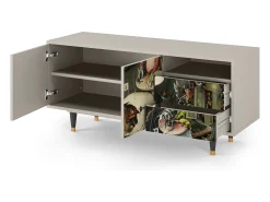 Móvel De Tv| Mueble de TV - 125х56х41 cm - T7 - The Garden 2, Areia Bege