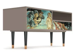 Móvel De Tv* Mueble de TV - 115х59х48 cm - T3 - The Birth of Venus, Latte Bege