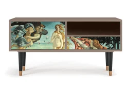 Móvel De Tv* Mueble de TV - 115х59х48 cm - T3 - The Birth of Venus, Latte Bege