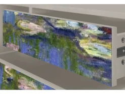 Móvel De Tv| Mueble de TV - 170х59х48 cm - T4 - The water lily pond , Areia Bege
