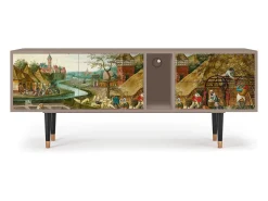 Hot Mueble de TV - 170х69х48 cm - T1 - The Younger - Spring, Latte Bege