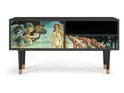 Mueble de TV - 115х59х48 cm - T3 - The Birth of Venus, Antracite^ Móvel De Tv