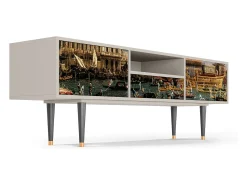 Mueble de TV - 170х59х41 cm - T6 - The Bucintoro, Areia^ Móvel De Tv