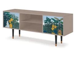 Best Mueble de TV - 170х69х48 cm - T2 - The Repast of the Lion, Latte Bege