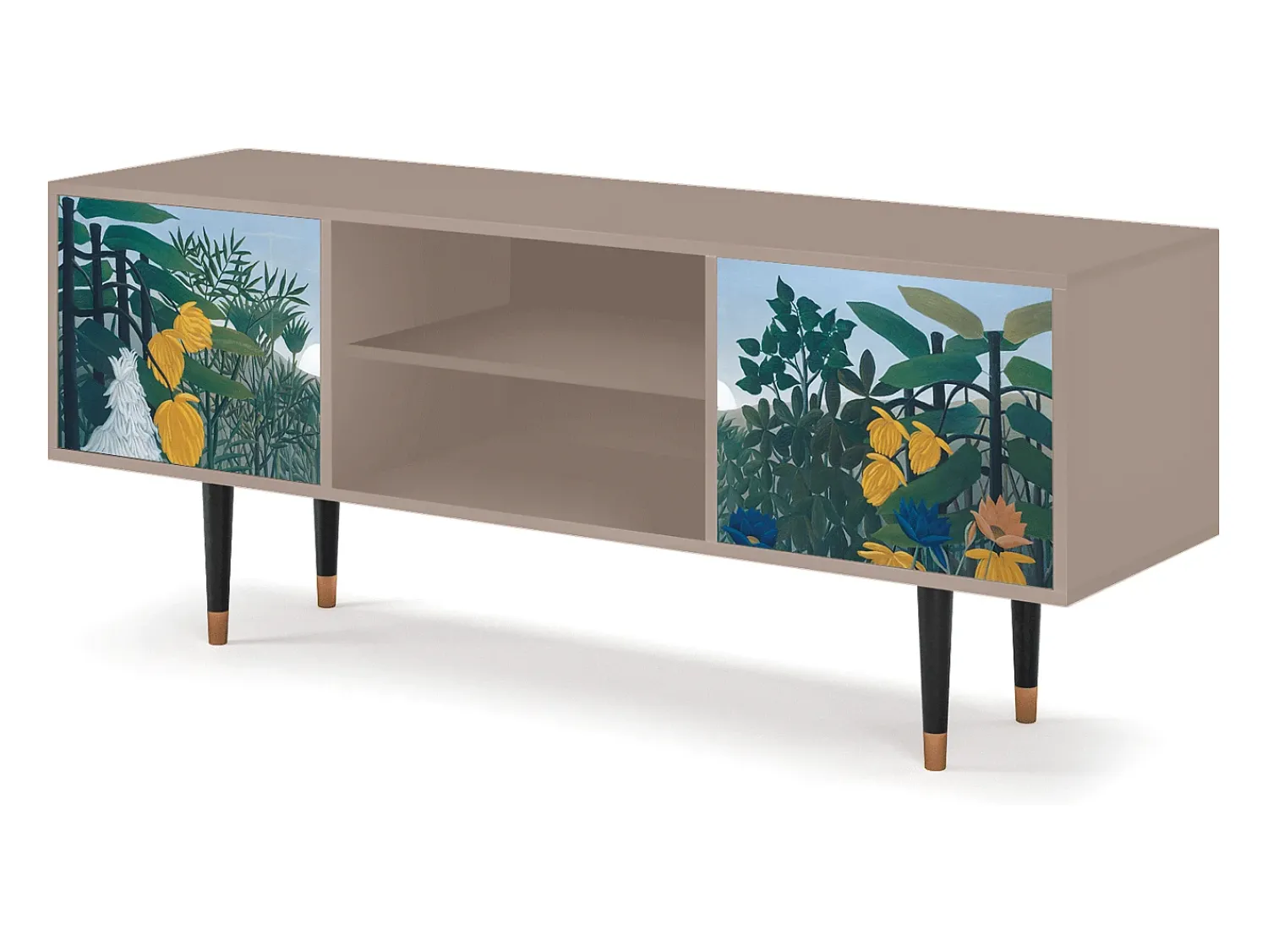Best Mueble de TV - 170х69х48 cm - T2 - The Repast of the Lion, Latte Bege