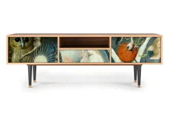 Móvel De Tv| Mueble de TV - 170х59х41 cm - T6 - The Garden Of by Bosch, Nogueira Castanho