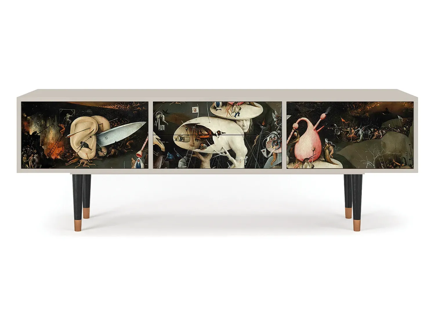 Mueble de TV - 170х59х48 cm - T4 - The Garden 2, Areia^ Móvel De Tv