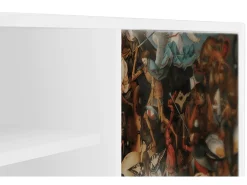 Mueble de TV - 170х69х48 cm - T2 - The Fall, Branco^ Móvel De Tv