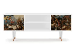 Mueble de TV - 170х69х48 cm - T2 - The Fall, Branco^ Móvel De Tv