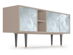 Móvel De Tv| Mueble de TV - 150х69х41 cm - T5 - The Onyx, Latte Bege