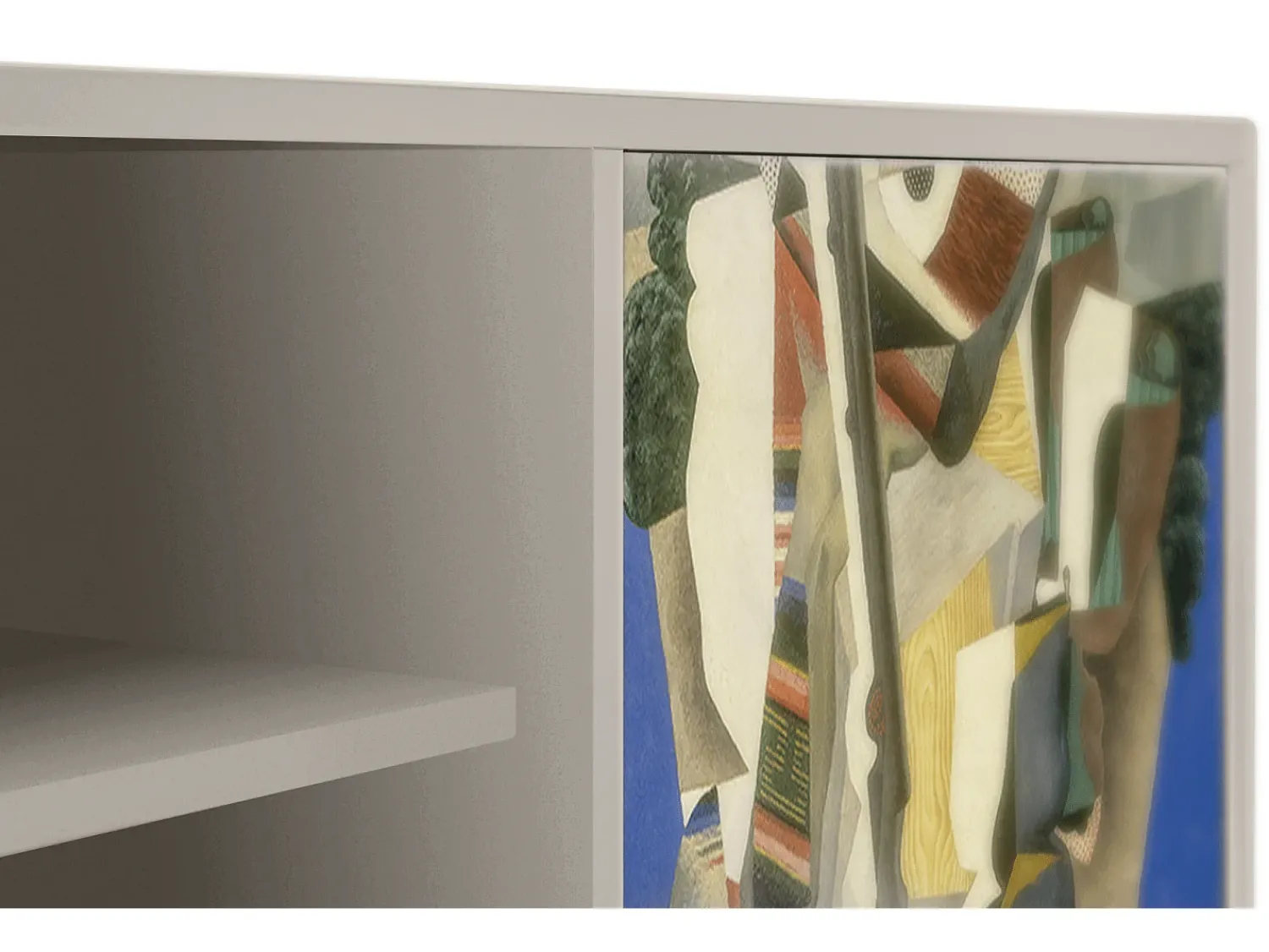 Mueble de TV - 170х69х48 cm - T2 - The Cubist Paintings , Areia^ Móvel De Tv
