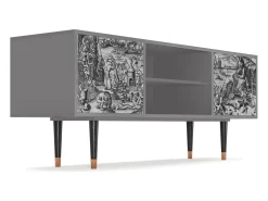 Mueble de TV - 170х69х48 cm - T2 - The Temptation, Cinza^ Móvel De Tv