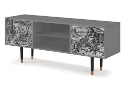 Mueble de TV - 170х69х48 cm - T2 - The Temptation, Cinza^ Móvel De Tv
