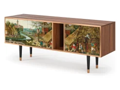 Sale Mueble de TV - 170х69х48 cm - T1 - The Younger - Spring, Nogueira Castanho