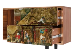 Sale Mueble de TV - 170х69х48 cm - T1 - The Younger - Spring, Nogueira Castanho