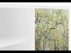 Móvel De Tv| Mueble de TV - 170х69х48 cm - T2 - The Branco Orchard, Branco Bege